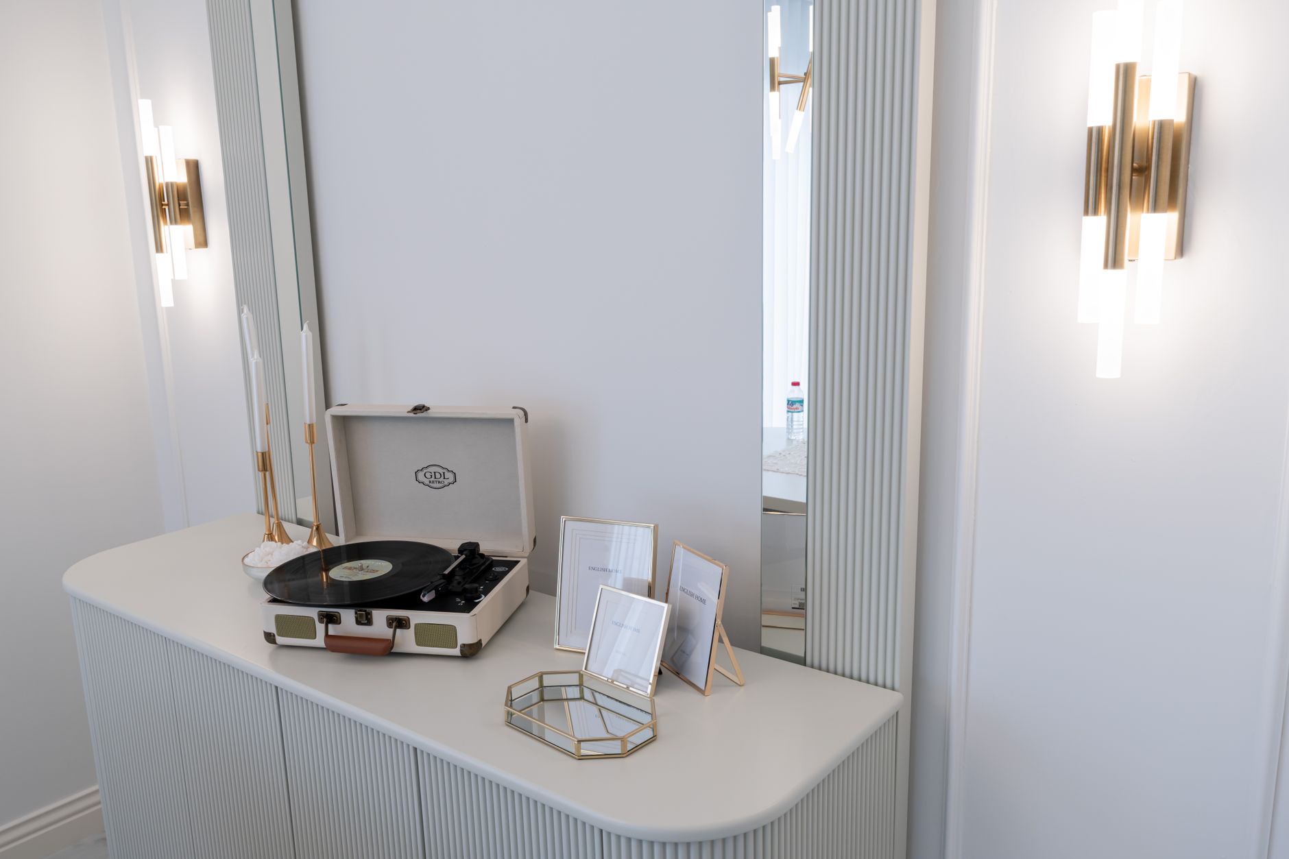 What the Mantel Mirror Catches at Four O’clock - mirrors & frames