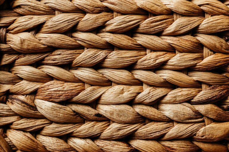 Mending a Cracked Wicker Basket - baskets & vessels