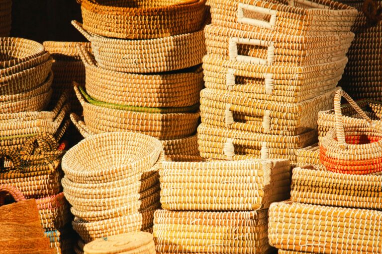 Rattan Trays Versus Baskets, and the Difference an Edge Makes - baskets & vessels