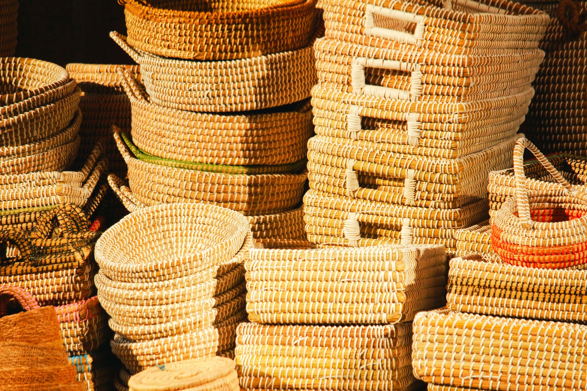 Rattan Trays Versus Baskets, and the Difference an Edge Makes - baskets & vessels