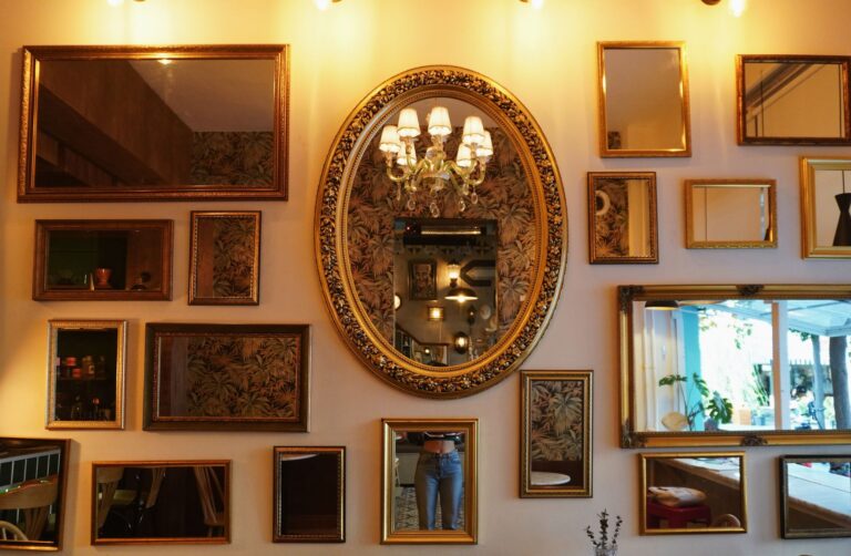 The Mirror That Lost Its Silver - mirrors & frames