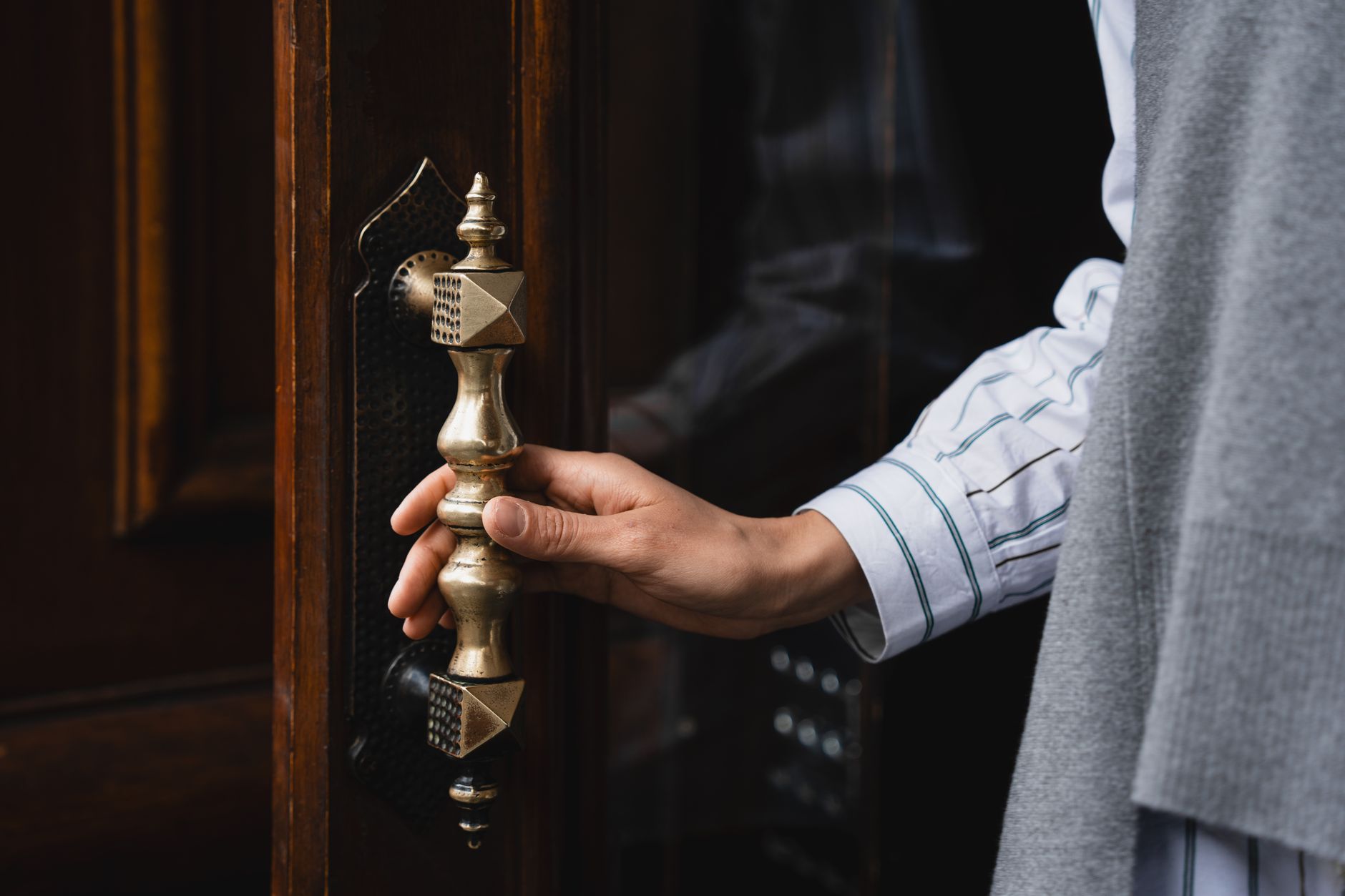 The Doorknob Worn Smooth - hardware & handles