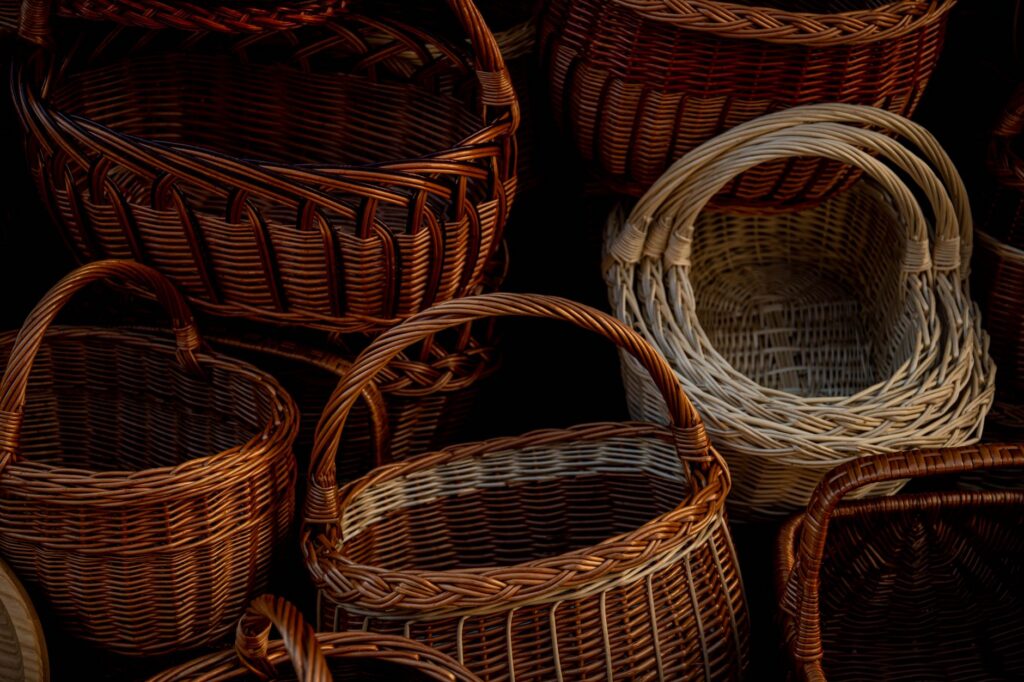 The Bread Box and the Color It Turned - baskets & vessels