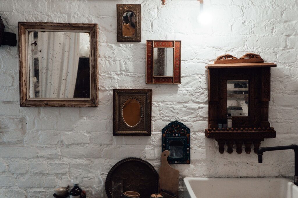 The Chipped Corner of a Plaster Frame - mirrors & frames