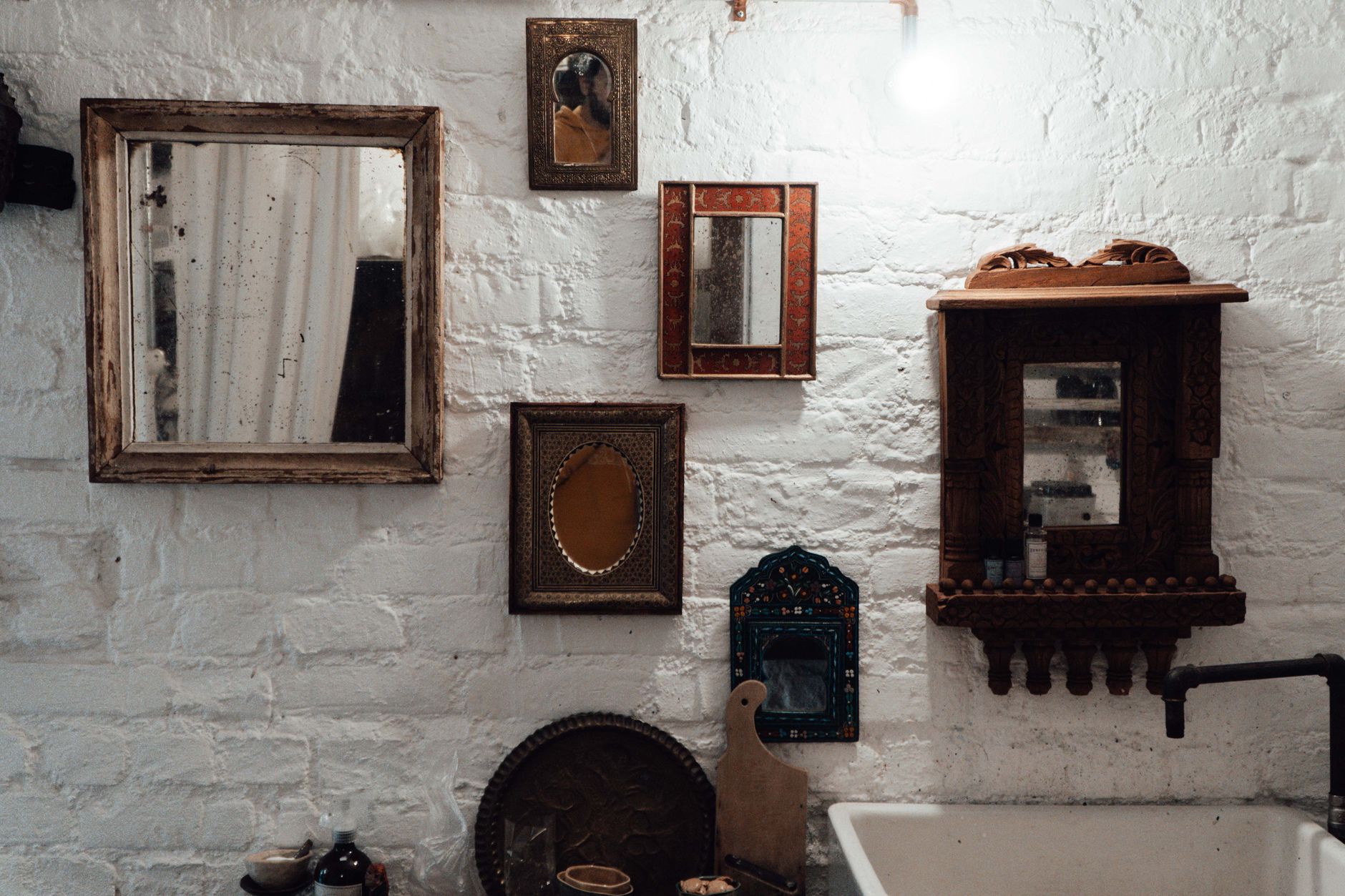 The Chipped Corner of a Plaster Frame - mirrors & frames