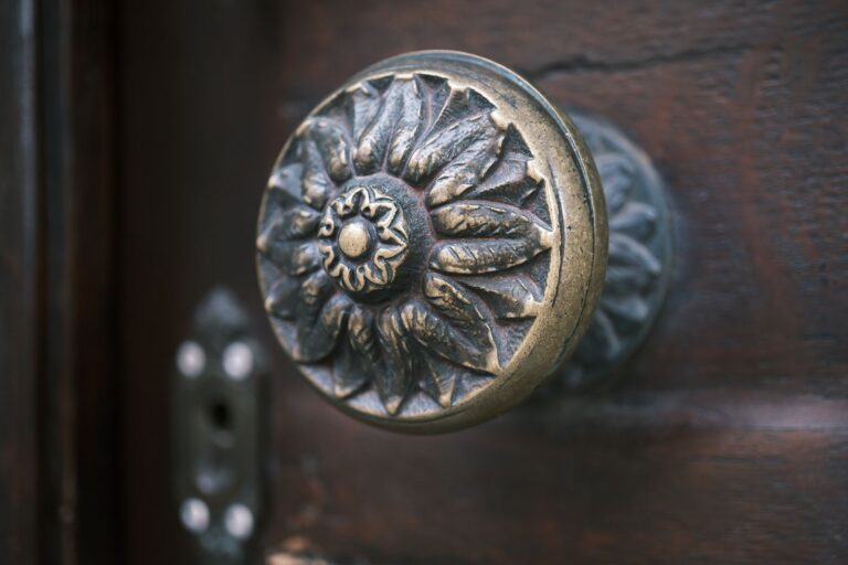The Weight of a Good Brass Pull - hardware & handles